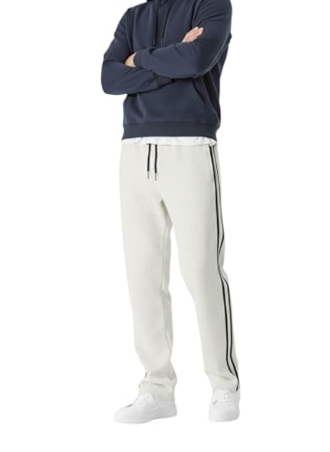 Image of dockstreet Men's /Unisex Open Bottom Drawstring Pure Cotton Stretchable Baggy Jogger Pants