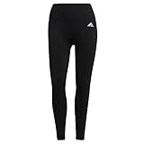 adidas 7/8 3S 3 Stripes Training Tights Black (Black/White, Medium)