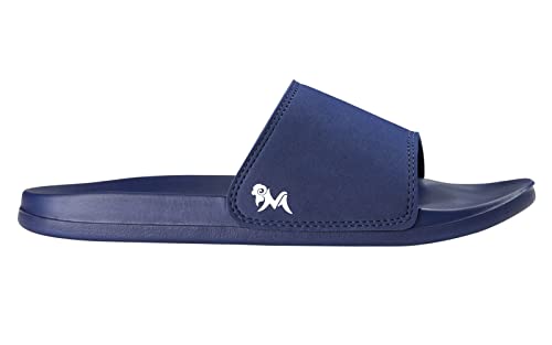 Image of Neeman's Eco Slides for Men | Open Toe Indoor Outdoor Slippers for Boys | Natural Rubber and Recycled Materials| Anti Skid Durable | Lightweight and Comfort Flip Flops