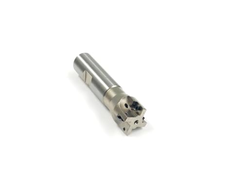 Image of HHIP 5822-1608 Square Shoulder Coolant-Thru Indexable End Mill, 1 inch Cutter Diameter, 3 /4 inch Shank, 4 Flute, 0.71 inch Flute Length, 3.50 inch OAL, 1 inch Cutter Diameter