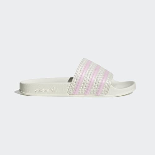 Image of adidas Womens Adilette Slide Casual Sandals Casual - Orange