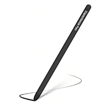 S Pen para Galaxy Z Fold 7 / Fold 6 / Fold 5, Z Fold 7 S Pen, suporta tela interna e externa (fina-preta)