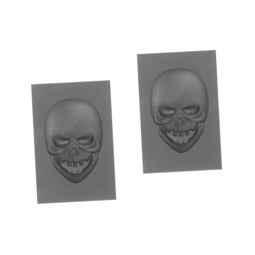 Moule graphite fusion or design crâne pour création de bijoux et lingots - 2