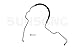 Sunsong 3401509 Power Steering Pressure Line Hose Assembly