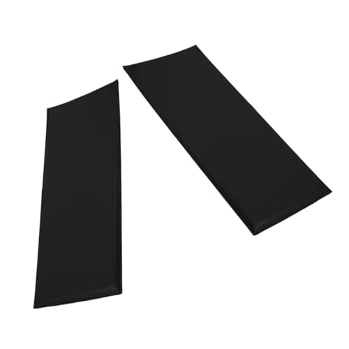 VICASKY 2pcs Anti-Collision Cushion Pads Self-Adhesive Upholstered Wall Panels for Bedroom Nursery Headboard Protection Soundproof Decorative Wall Stickers