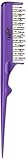 Teeze With Eez Purple Teasing Comb, 0.8 Ounce