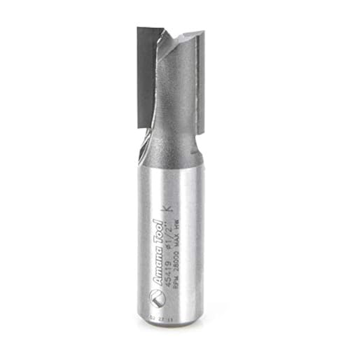 Image of Amana Tool - 45419 Carbide Tipped Straight Plunge High Production 1 /2 Dia x 3 /4 x 1 /2 inch