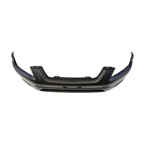 Image of FitParts Compatible with Honda CR-V 2002-2004 Front Bumper Cover | Textured, Black, Without Fog Light Holes, OEM 04711S9AA90, HO1000202