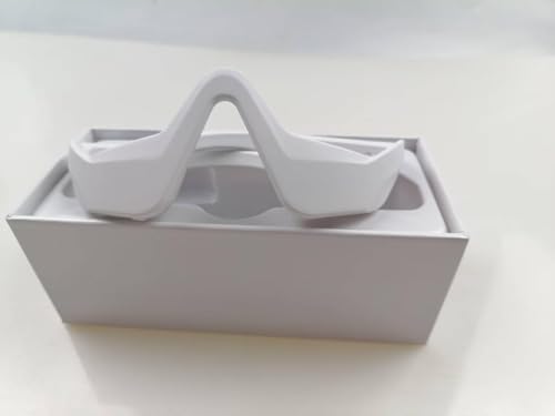 Under Eye Red Light Therapy Glasses - LED Eye Massager for Dark Circles, Puffiness H3