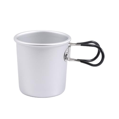 Laikoutd Portable Camping Coffee Mug with Folding Handle Outdoor Water Cup Small Picnics Water Mug Tableware Picnics Drink Cup