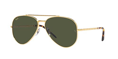 Image of Ray-Ban Unisex Rb3625 New Aviator Aviator Sunglasses