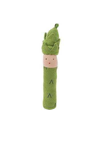 Image of Under the Nile Organic Cotton Stuffed Fruit or Vegetable (Asparagus)