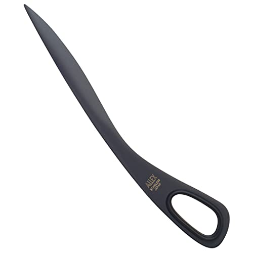 ALLEX Letter Opener Black 6.7' Sword Envelope Opener Knife, Japanese Stainless Steel Blade...