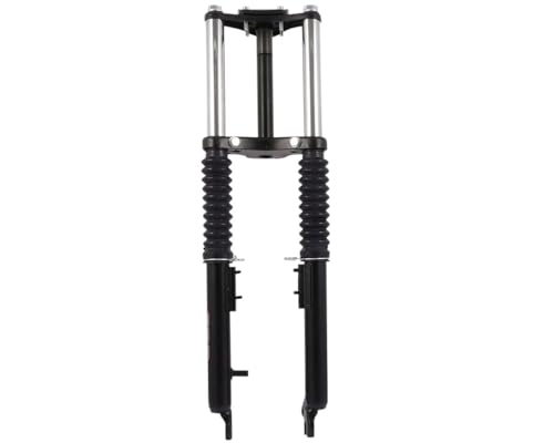 2EXTREME Gabel schwarz komplett kompatibel für Sachs, Hercules Prima usw Mofa, Moped