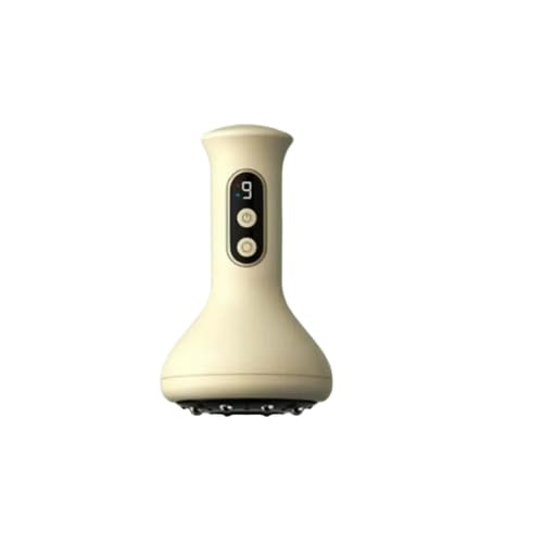 Carga USB: masajeador inteligente de 9 velocidades ajustable, taza eléctrica y masajeador Gua Sha para uso doméstico, batería de 1200 mAh, herramienta de ventosa al vacío de todo el cuerpo