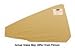 66-67 GM A Body Coupe Quarter Glass RH Clear