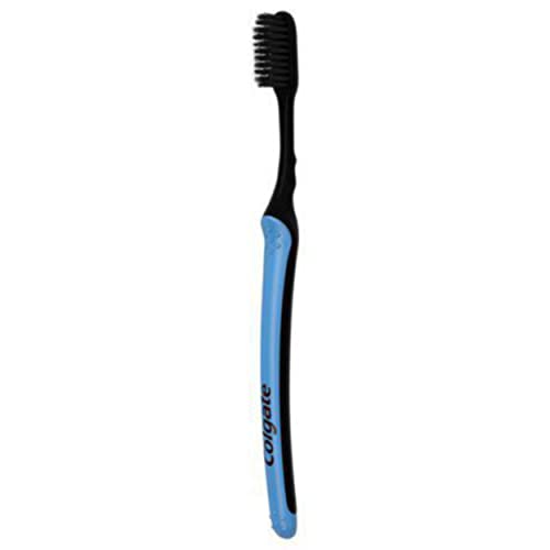 Escova Dental Colgate Slim Soft Black 2 Contagem (Pacote de 1)