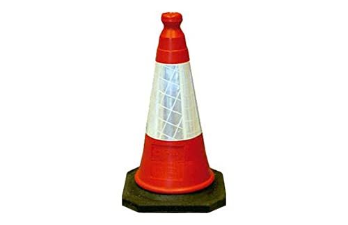 Cono Senalizacion 50 Cm Banda Reflectante 2 Piezas En Oferta Cv Tools 1638 - Cono Señaliz. 50 Cm. Camisa Reflec.2 P. Cvt