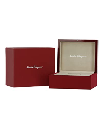Ferragamo Ferragamo Chic Collection Luxury Womens Watch Timepieces with a Black Strap Featuring a Stainless Steel Case and a Silver Dial4
