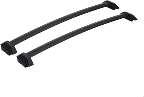 Barre de toit de voiture transversale noire au design integre CRV