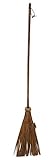 Master Garden Products Bamboo Coconut Stick Yard Broom, 56 x 17, Brown