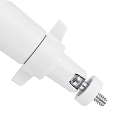 Panneau solaire 6W pour caméra de sonnette Type-C blanc avec support réglable - 6