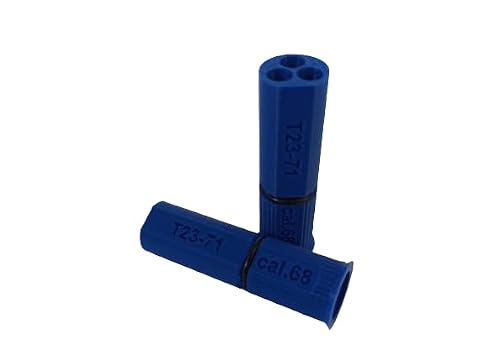 T23-71 Shotshell pour Umarex t4e HDS68 Cal.68 Cartouches à grenaille 9x6mm Airsoft BBS