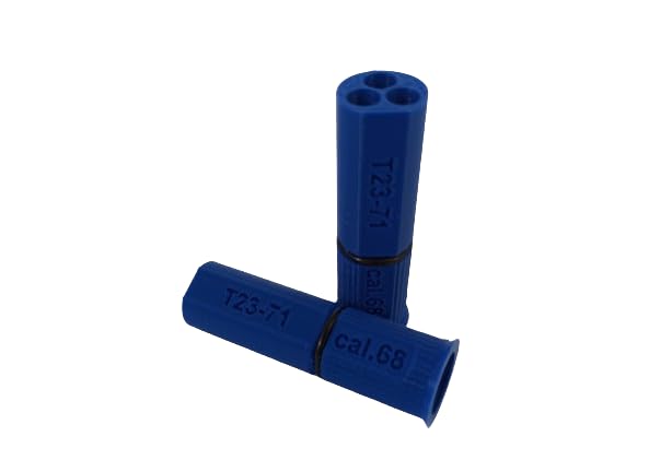 2x Shotshell Cal.68 Pour Umarex HDS68/TS68 - 4x3 6mm, Anodisé Or, Par Z-RAM
