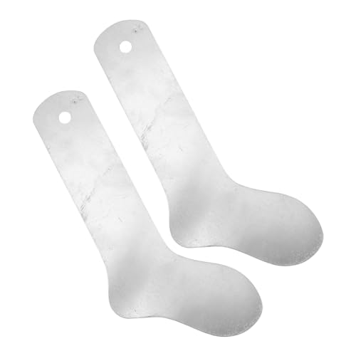 IWOWHERO Retail Display Sock Holders 2pcs Sock Shaping Boards Lightweight Space-Saving