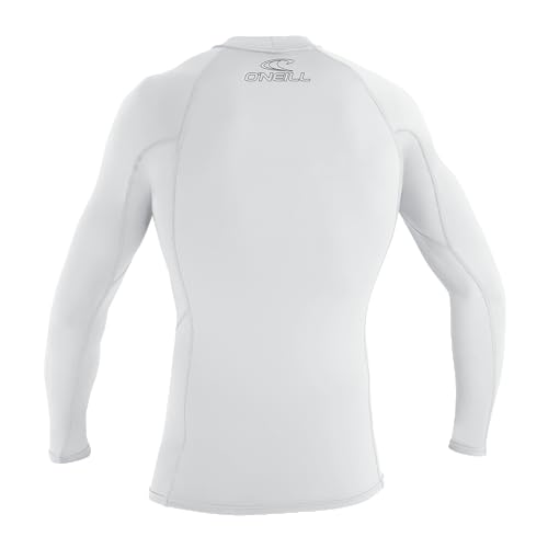 Image of O'Neill Men's Basic Skins Long Sleeve Rashguard, UPF 50+ Sun and Rash Protection for Surfing and All Outdoor Activities