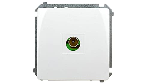 Kontakt-Simon BMAK3.01/11 Socket White Plastic IP20, 75 mm 36 mm 75 mm