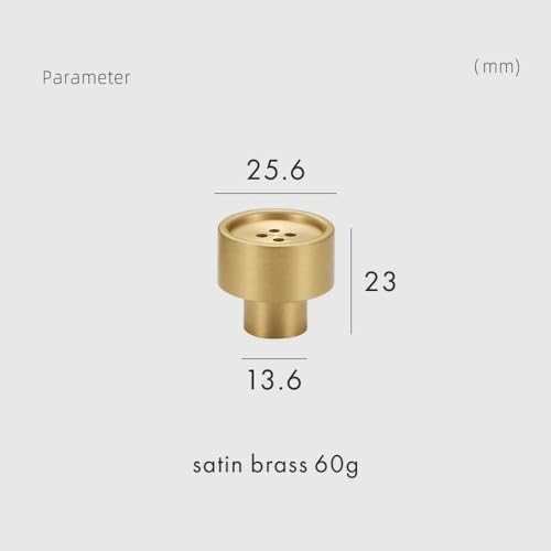 Boutons dorés en laiton massif pour sublimer vos placards