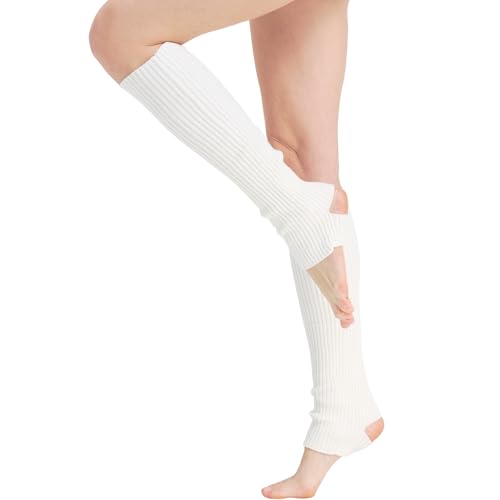 Image of Nanxson Knit Ribbed LegWarmer Women Knit Calf Accessories Leg Sleeves | Solid Neon Boot Socks,Y2K 80s Women's Lolita LegWarmer,Sports Party Yoga Dance Accessories,Winter Ankle Heap Kawaii Sock