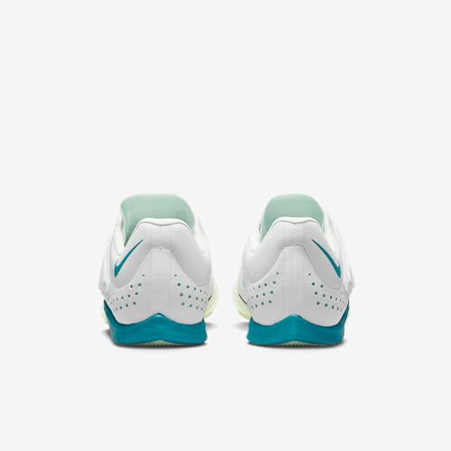 Image of Zoom Elite Long Jump Shoes (Unisex - White /Black-Laser Orange-Hyper Pink) by Nike