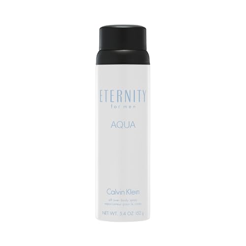Calvin Klein Eternity Aqua Deodorant Spray – With Notes of Cucumber, Sage, & Sandalwood – 5.4 Oz