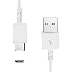 Cable Cargador Xiaomi Redmi Note 9 Pro D.Square- Cable USB a Tipo C 3A 1.2M, Cargador Tipo C Carga Rápida y Sincronización, Compatible para Galaxy S20/S10/S9/S8/M51/M31/M21, Huawei P40/P30/P20, Redmi Note 9 Pro/9/8 (Blanco)