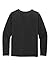 SPORT-TEK Youth Long Sleeve Rashguard Tee | Lightweight Summer T-Shirt for Boys & Girls, Athletic Fit Clothing with UPF 50 Rating for Kids Black