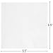 White Solid Luncheon Paper Napkins (Pack of 20) - Elegant & Durable Design - Perfect for Parties, Events & Celebrations