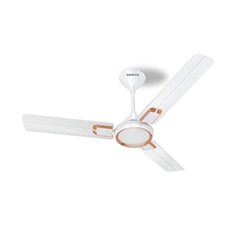 Havells Glaze 74W Pearl White Copper Ceiling Fan, Sweep: 1200 Mm