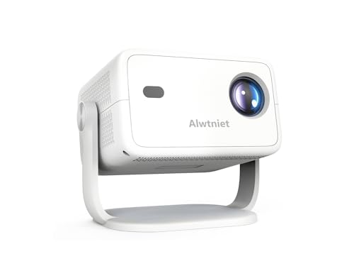 Android 13 Beamer 4K, 400 ANSI Smart Beamer mit WLAN und...