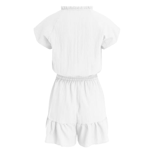 Mono corto casual para mujer sin mangas con bolsillos 2