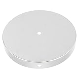 IWOWHERO Vintage Lampenfuß aus Eisen Rund Runder Tischlampenständer mit 10mm Lochdurchmesser Stabiler Lampenfuß für Schreibtischlampen und Selbstgemacht Beleuchtung im Homeoffice