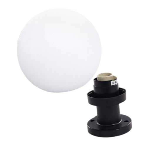 Luminaire résistant en acrylique pour colonne et poteau de jardin 50mm