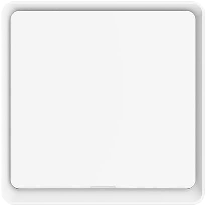 AEsmart - Tuya 𝖹aɡвее Smart Light Switch 220v, No Neutral Wire Required Wall Switch 1 2 Gang, Works with ALEXAs Googles Home, Hub Required (1 Gang)