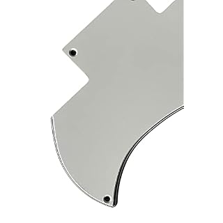 Pickguard de guitare personnalisé pour Epiphone SG Blanc 5 plis – Image 3