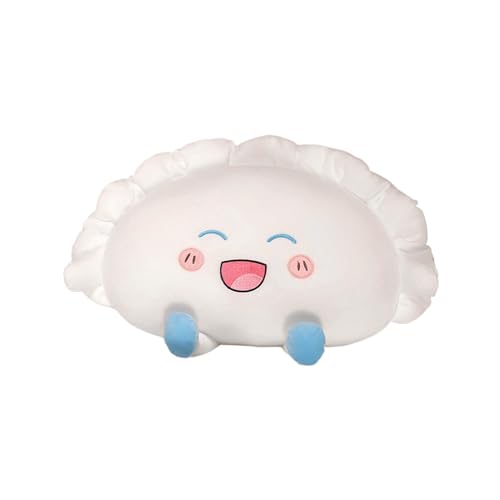 Oreiller en peluche dumpling XJBTBA mignon pour decoration de salon