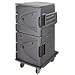 Cambro CMBHC1826TSF191 Camtherm Tall Hot/Cold 6 Fahrenheit Granite Gray Case of 1