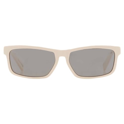 Dior Grey Rectangular Men's Sunglasses DIORIDER S2U DM40058U 25C 57, Ivory