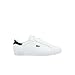 Lacoste Men's Powercourt Sneaker, White & Dark Green, 10.5