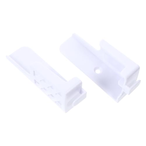 BRIGHTFUFU 1 Pair Adjustable Phone Wall Mount Dock Durable Material Easy Installation for Home Office Holds Devices Charge Organizer Space Saving for Tablets Smartphones